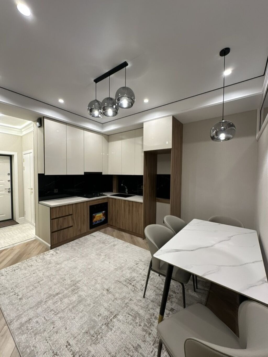 2 комнаты, 50 м², Асанбай мкр Элитка, 11 этаж, Дизайнерский ремонт: фото 3