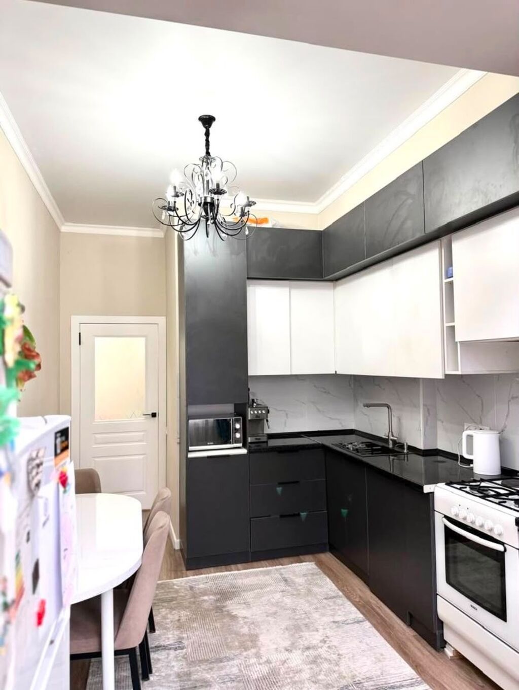 2 комнаты, 75 м², Ала-Арча ТРЦ Элитка, 9 этаж, Евроремонт: фото 4