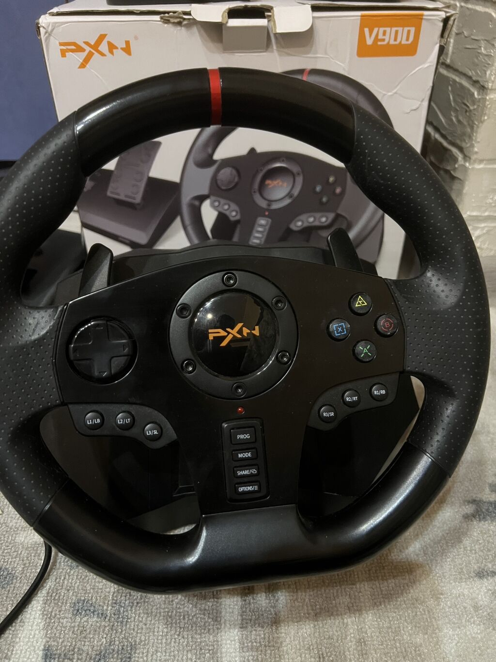 Срочно продается б/у руль PXN V900 состояние отличное, пользовался: фото 6