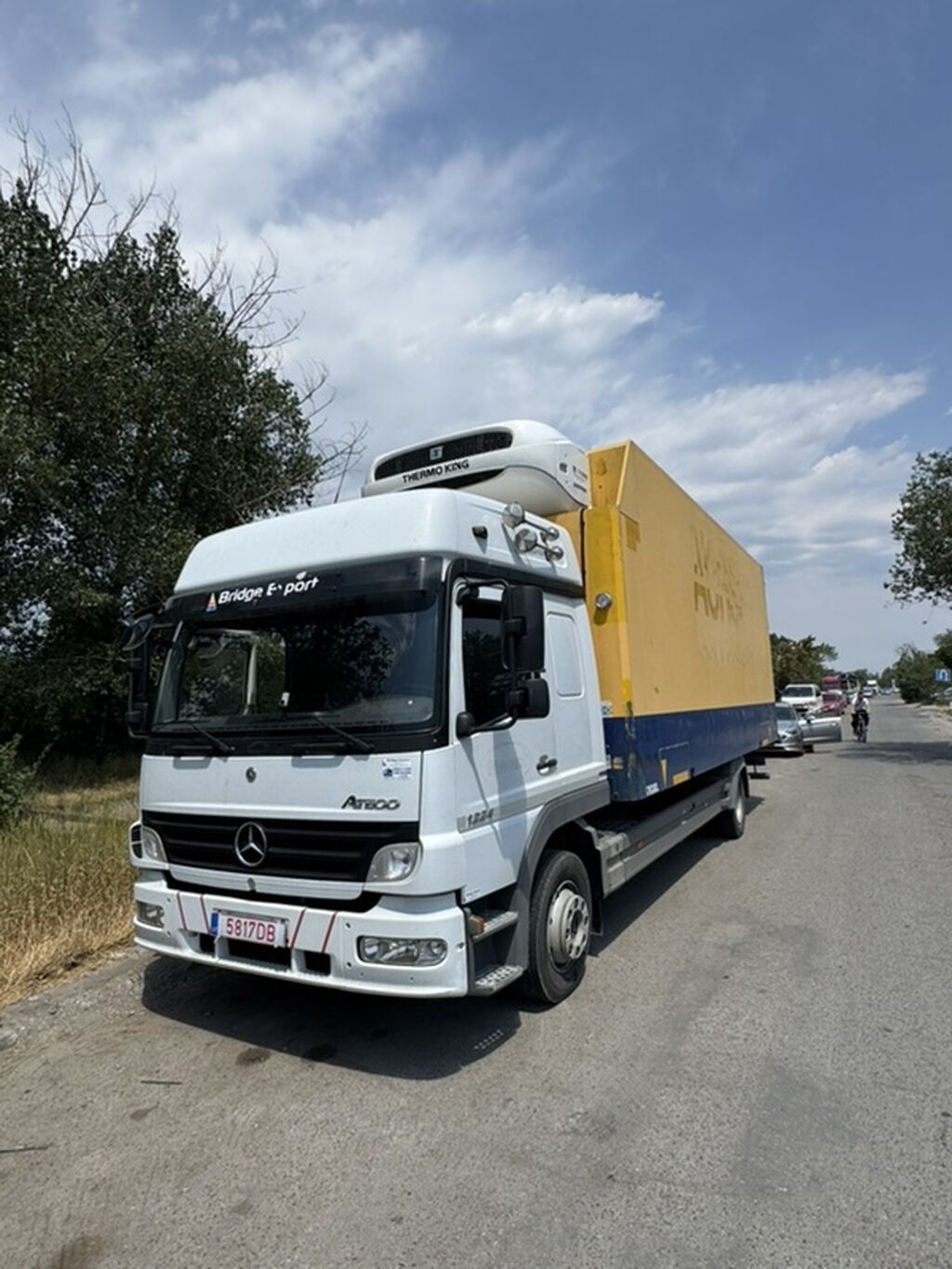 Рефрижераторный грузовик Mercedes-Benz Atego с установкой Thermo King: фото 3
