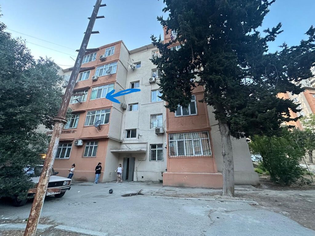 Bakı, 3 otaqlı, Köhnə tikili, 48 kv. m