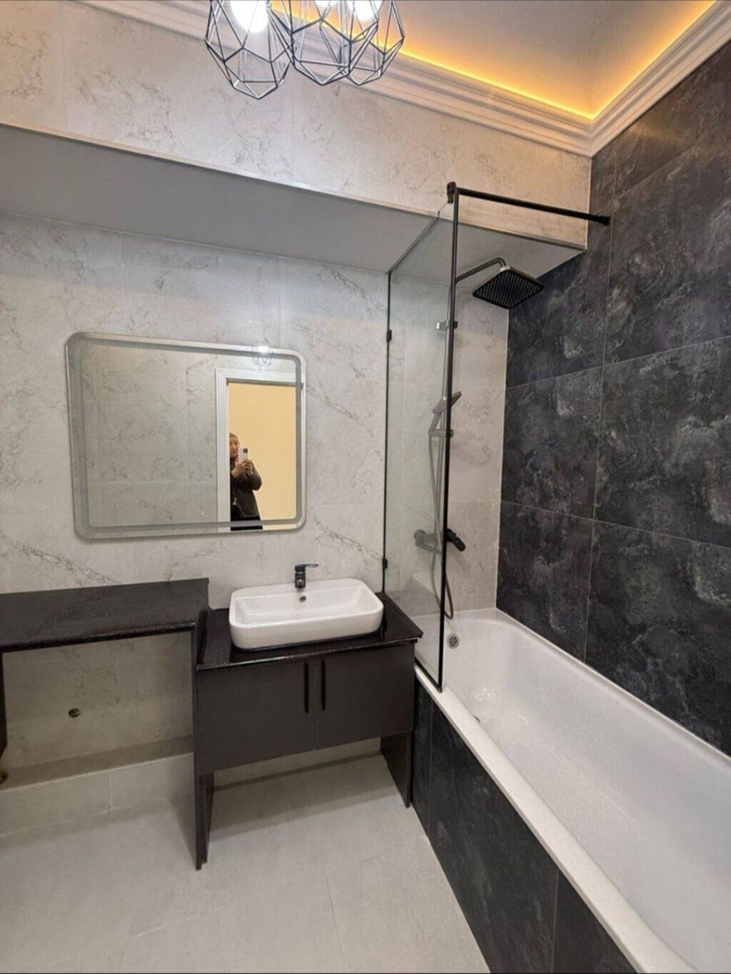 2 комнаты, 58 м², 5 этаж, Дизайнерский ремонт: фото 8