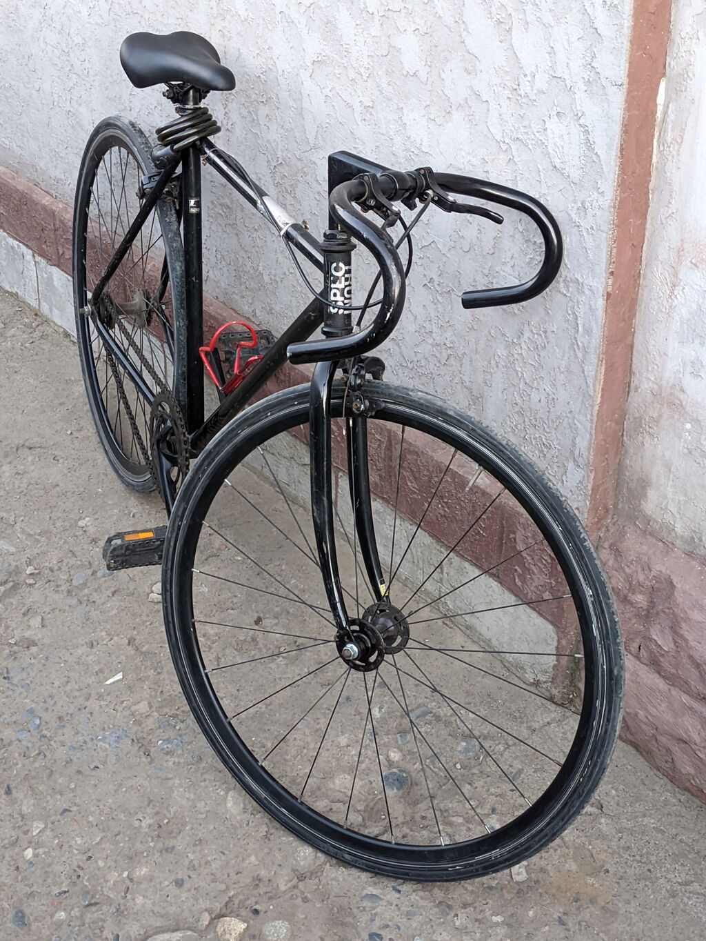Городской трековый велосипед single-speed (фикс/фривил) - Рама: фото 3