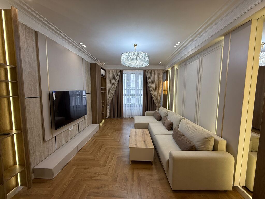 3 комнаты, 105 м², Асанбай мкр Элитка, 10 этаж, Дизайнерский ремонт: фото 3