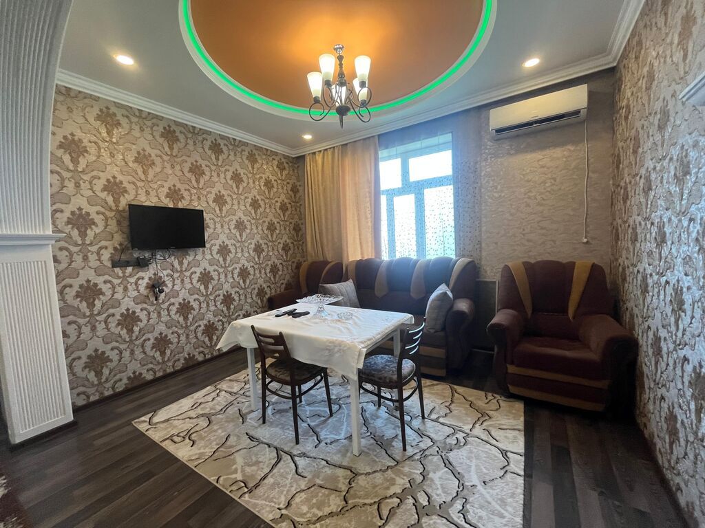 4 otaqlı, 140 kv. m, Kredit yoxdur, Yeni təmirli