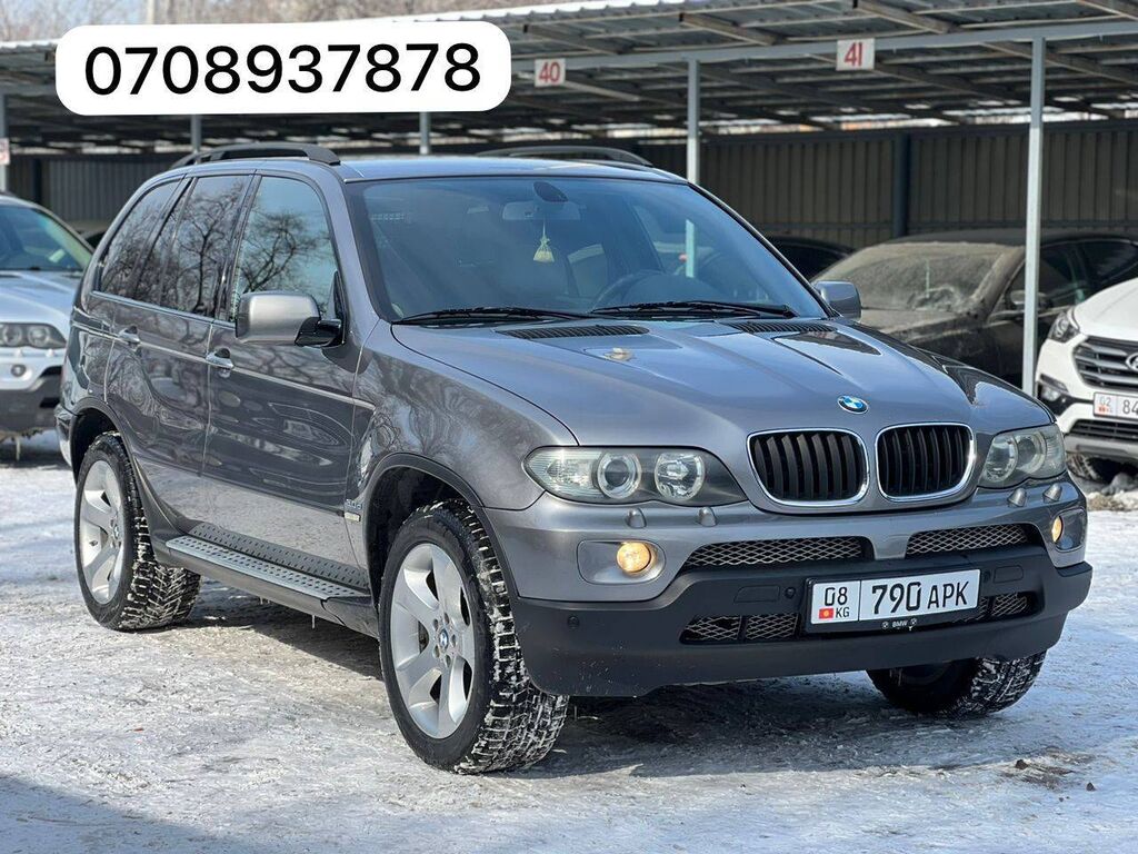 БМВ Х5 2004 год Цвет серый: Договорная ➤ BMW | Бишкек | 81147926 ᐈ lalafo.kg