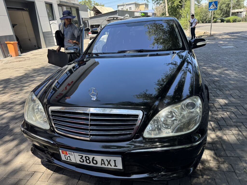 Mercedes-Benz S-class AMG: 2003 г., Автомат, Седан: фото 6