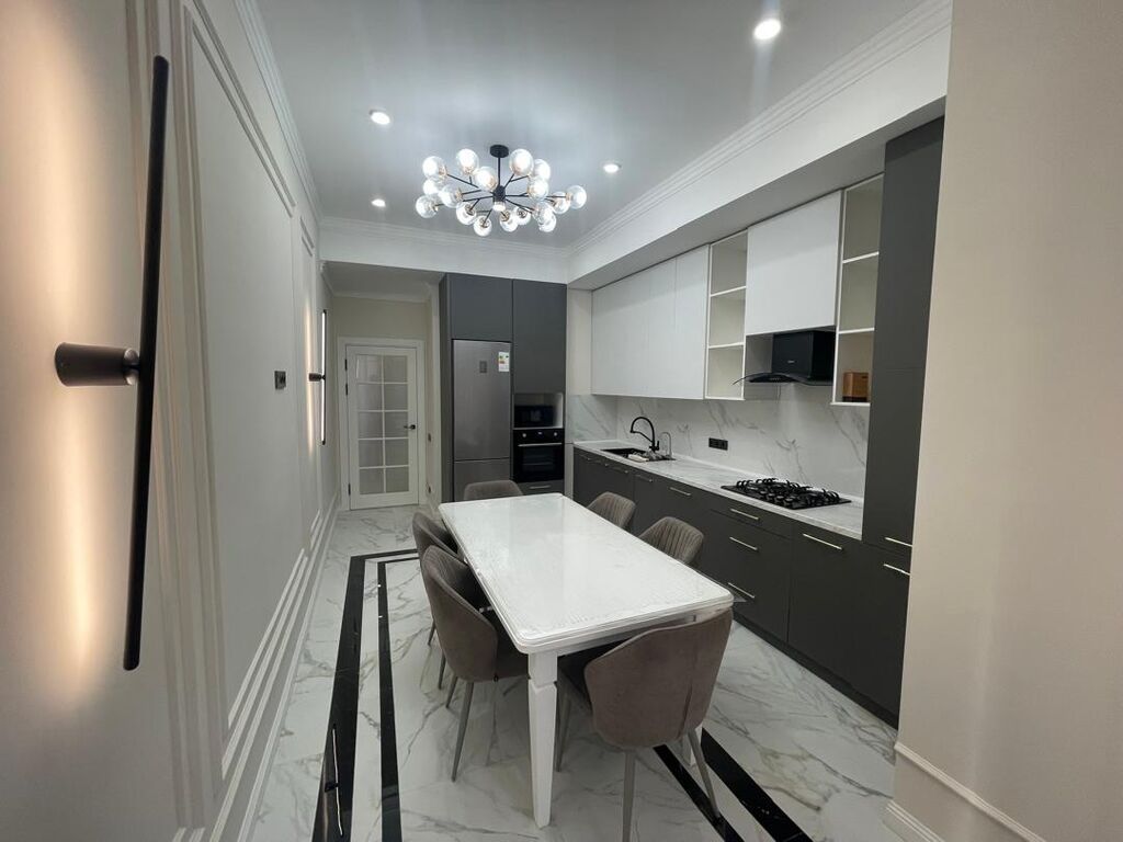 3 комнаты, 104 м², Асанбай мкр Элитка, 5 этаж, Евроремонт: фото 7