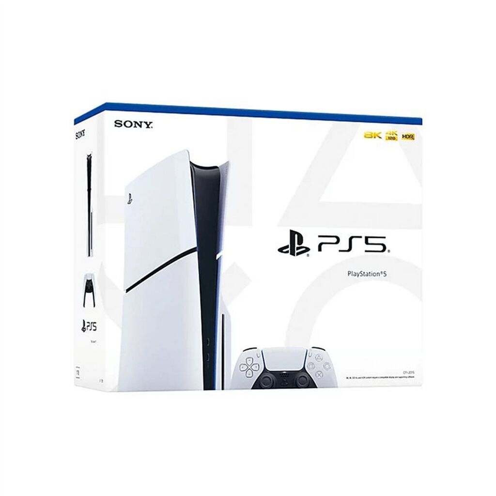 Продам PS5 Slim Disc Version (1 ТБ) Приставка в состоянии новой: фото 1