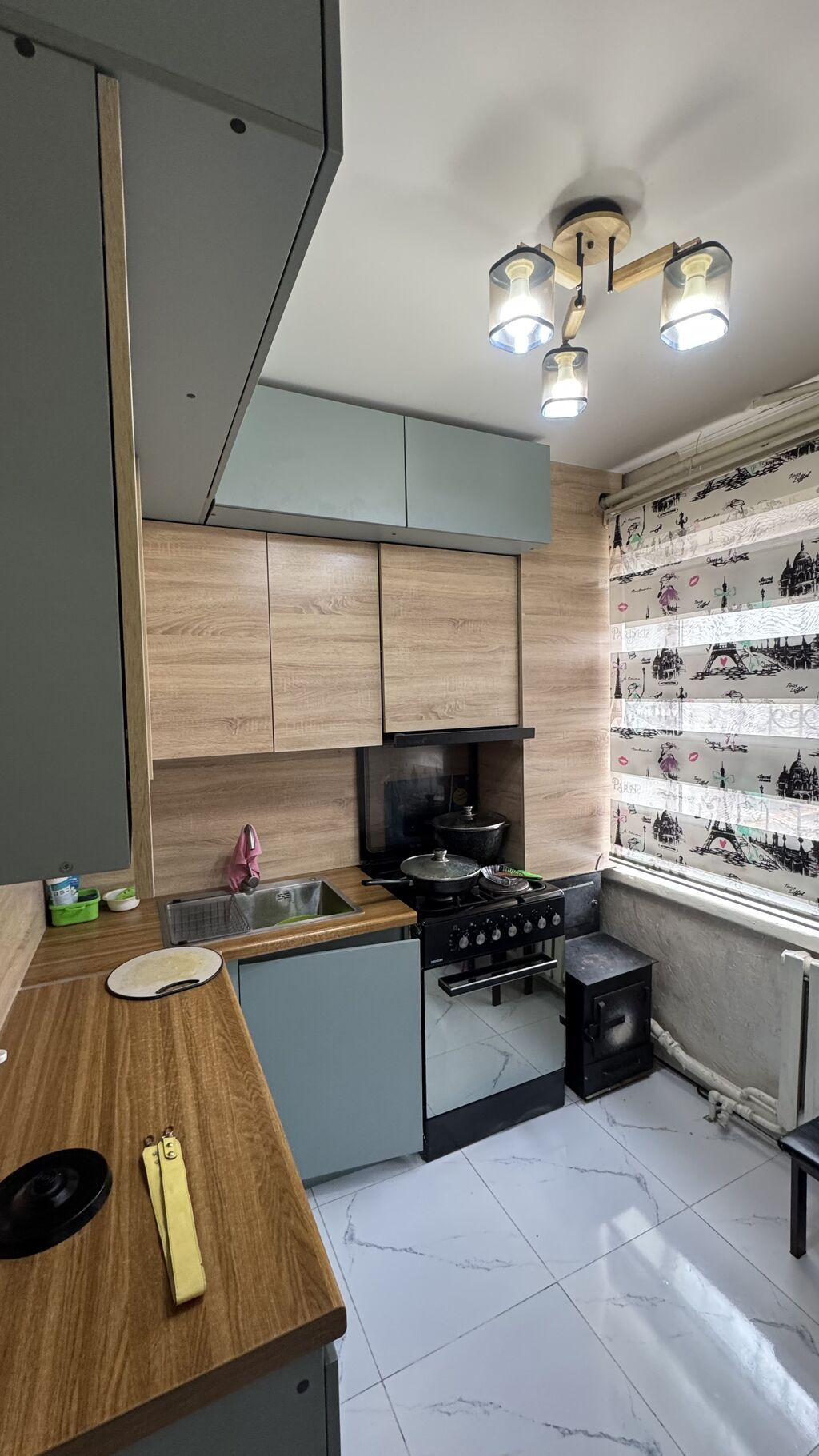 3 комнаты, 50 м², Сталинка, 1 этаж, Евроремонт: фото 7
