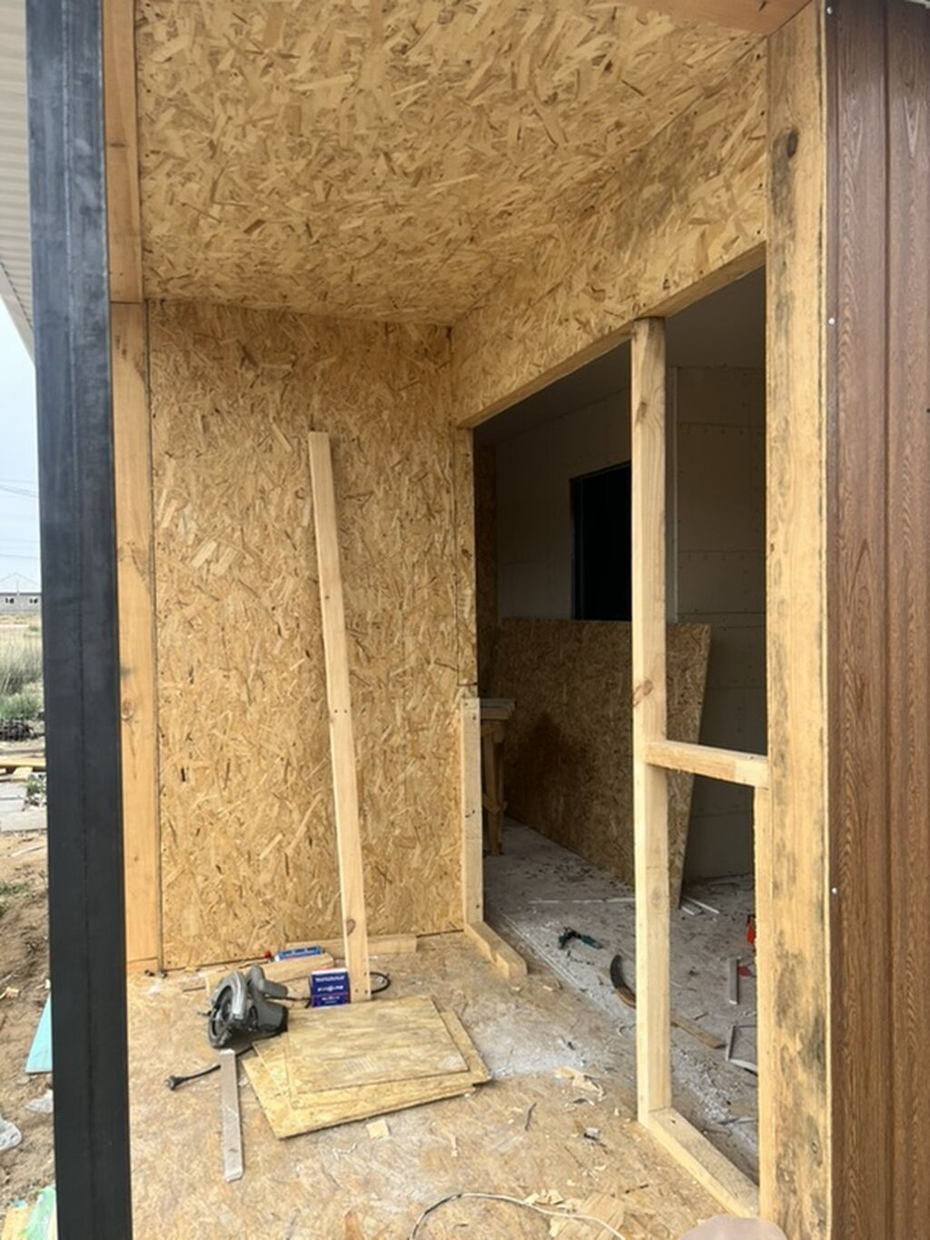 Сип-панель Каркасно-панельный дом из SIP/OSB на ленточном фундаменте: фото 7