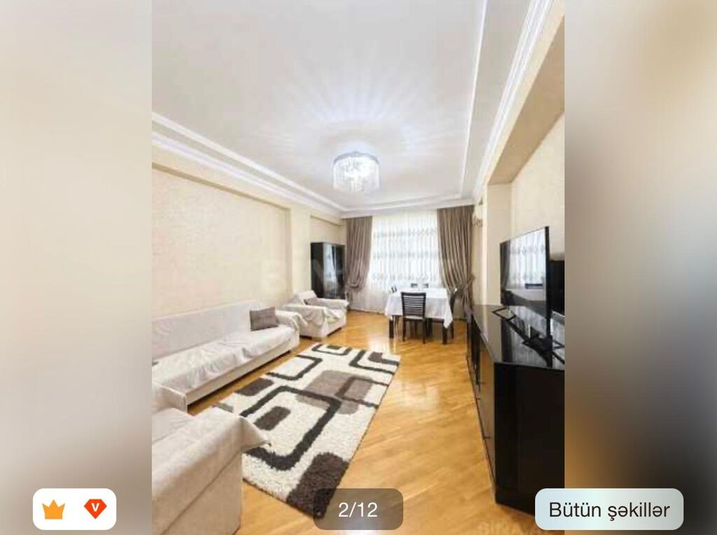 Yasamal, 2 otaqlı, Yeni tikili, m. İnşaatçılar, 90 kv. m