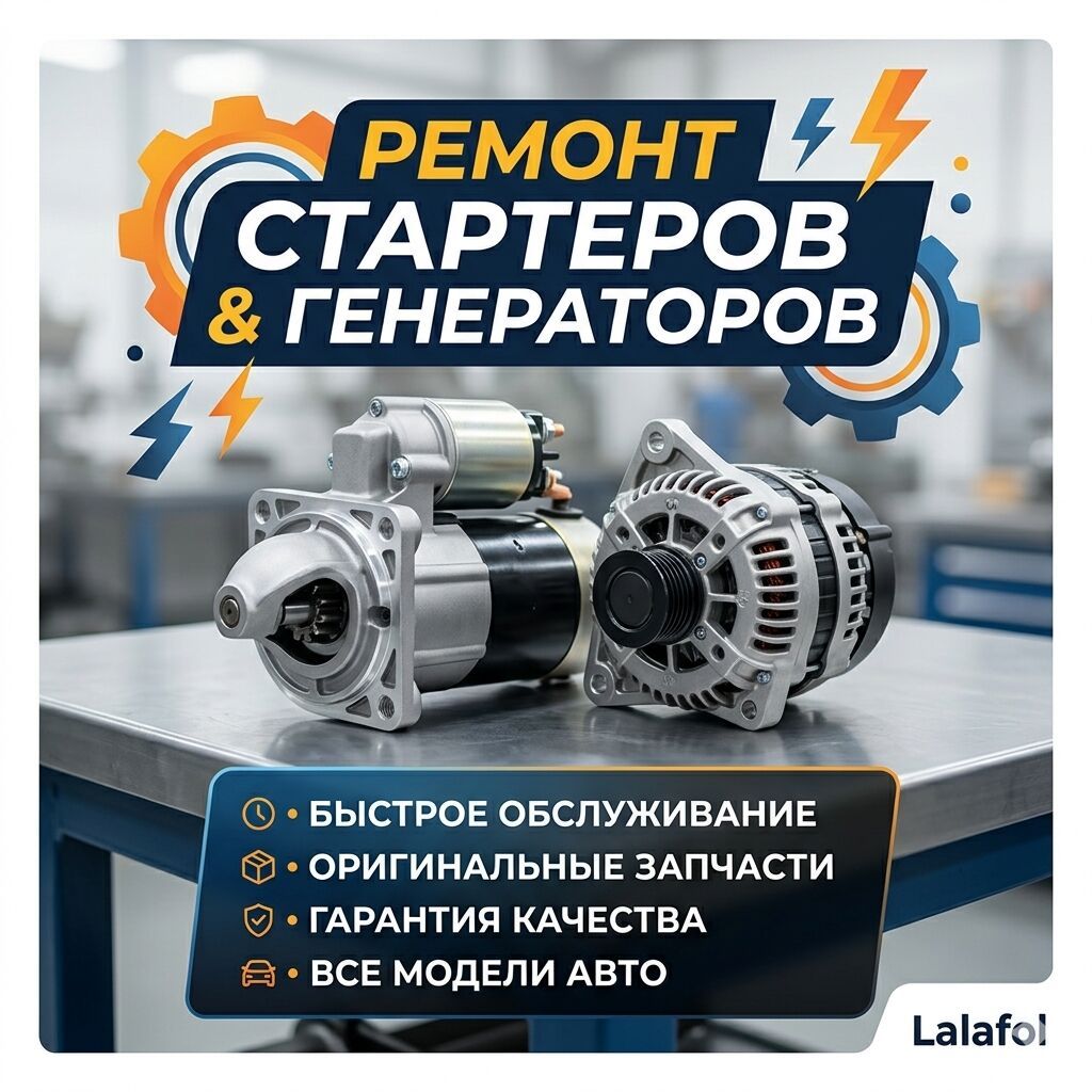 Ремонт стартер и генератор с выездом 24/7, точка находиться рынок: фото 3