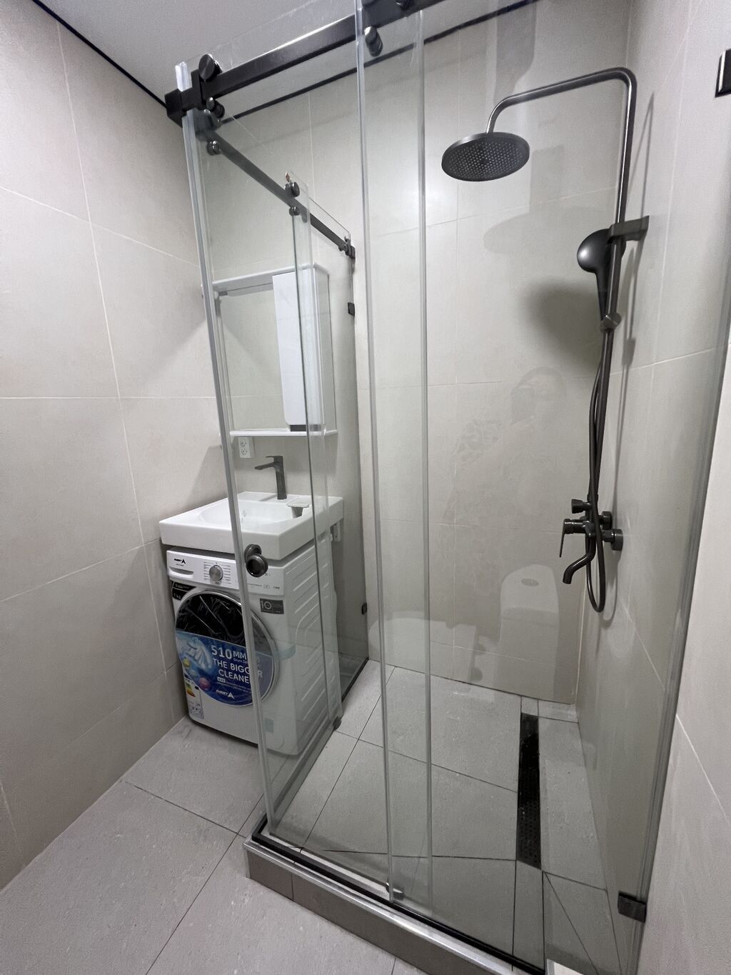 1 комната, 45 м², Тунгуч мкр 106 серия улучшенная, 1 этаж, Дизайнерский ремонт: фото 8