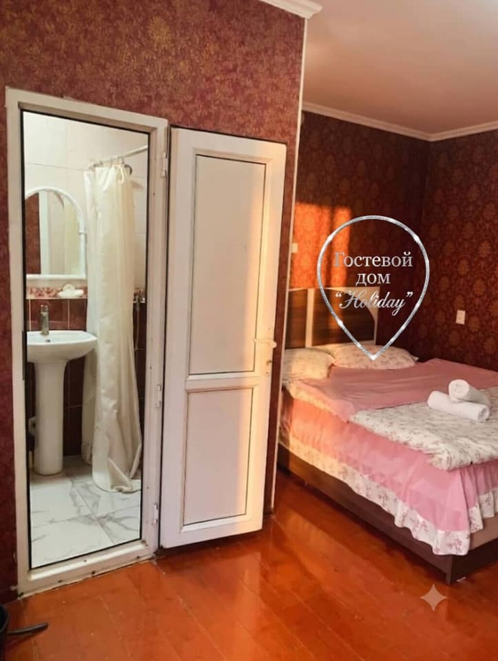 1 комната, Пишпек, Бронь, Круглосуточное заселение, Интернет, Wi-Fi, фото 1