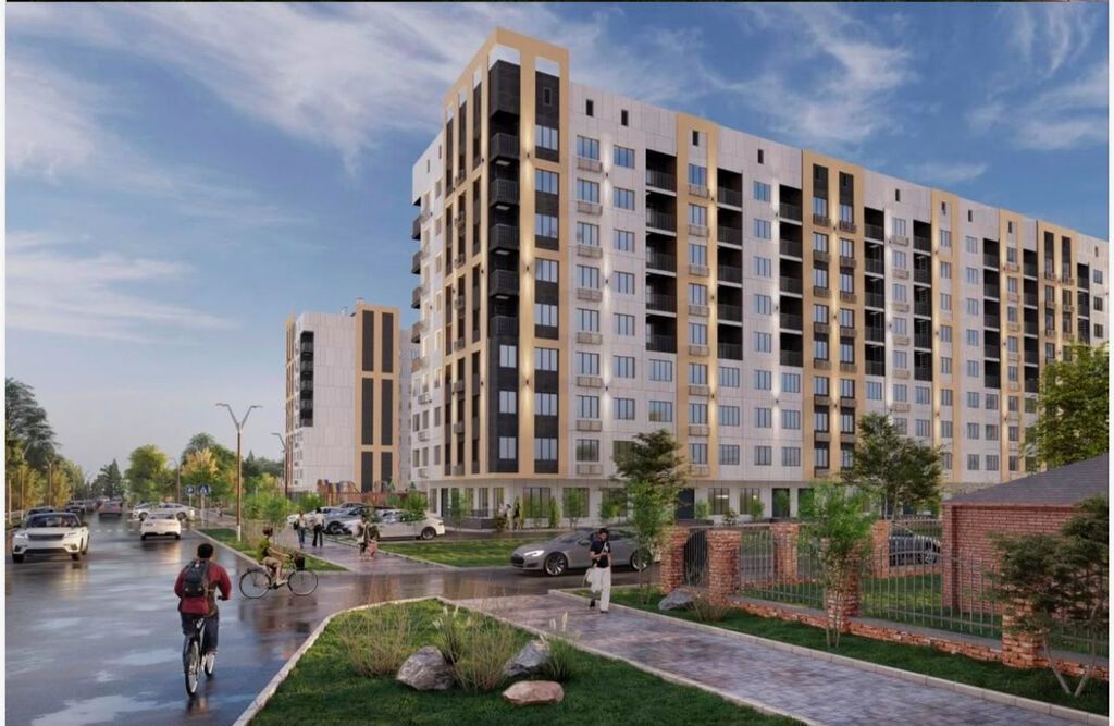1 комната, 41 м², Дордой Моторс рынок Элитка, 4 этаж, ПСО (под самоотделку): фото 2