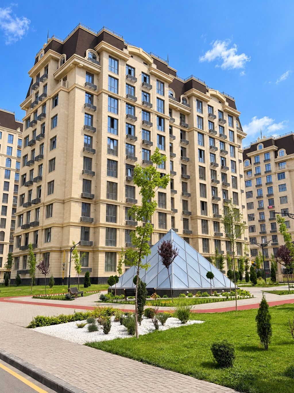 4 комнаты, 174 м², Асанбай мкр Элитка, 6 этаж, ПСО (под самоотделку): фото 6