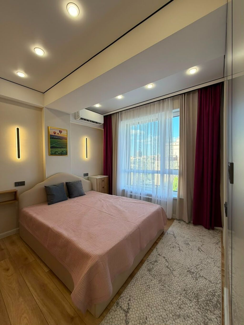 2 комнаты, 52 м², Боконбаева/Уметалиева Элитка, 8 этаж, Дизайнерский ремонт: фото 4