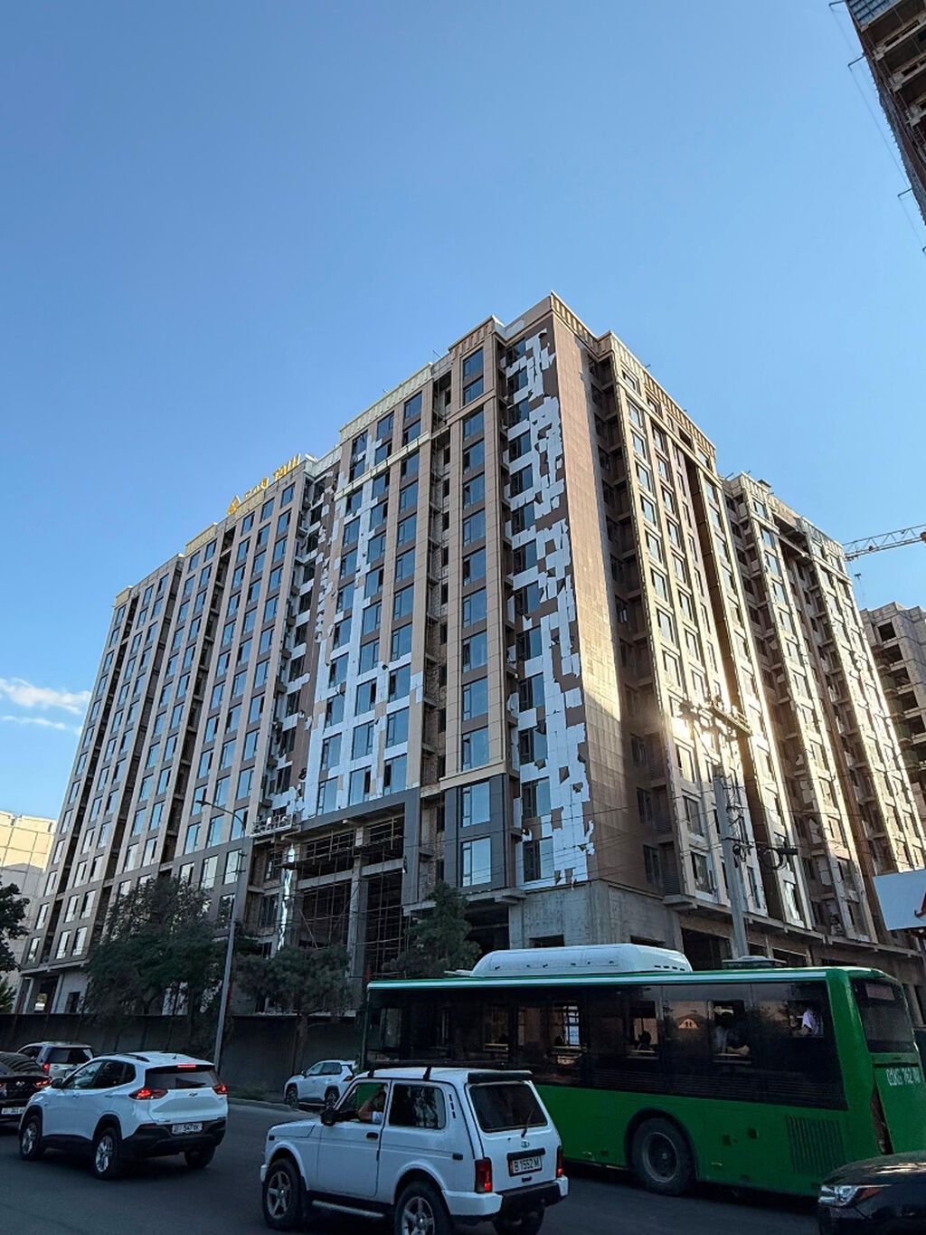 2 комнаты, 66 м², Улан мкр Элитка, 13 этаж, ПСО (под самоотделку): фото 1