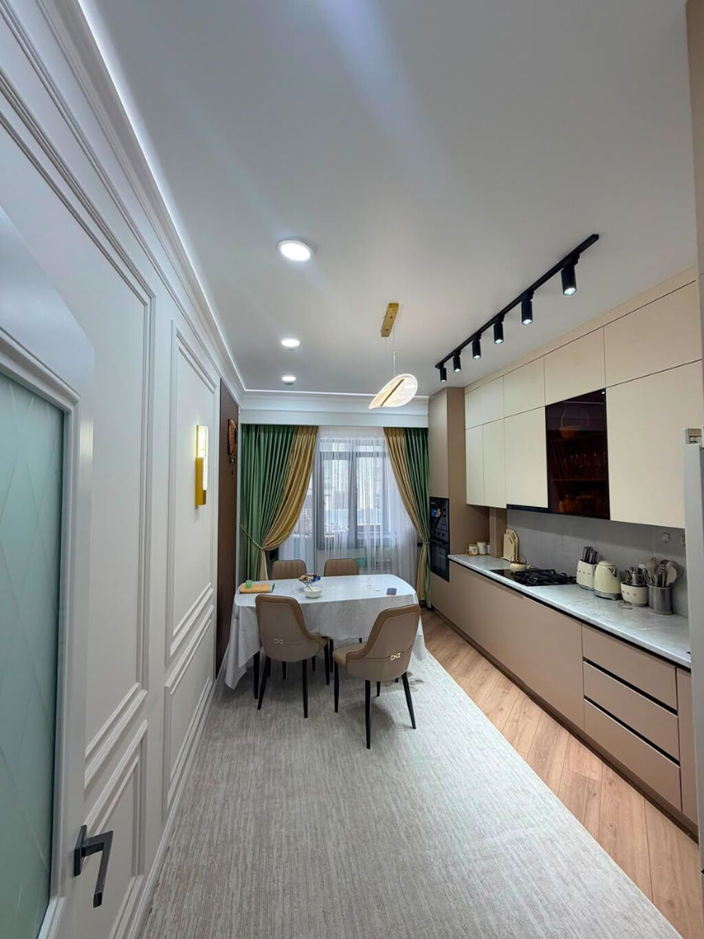 2 комнаты, 85 м², Асанбай мкр Элитка, 4 этаж, Евроремонт: фото 6