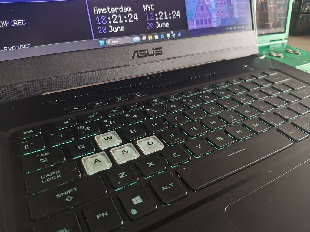 Продаю отличный ноутбук, ASUS TUF на базе легендарная 3070 8gb, i7: фото 4