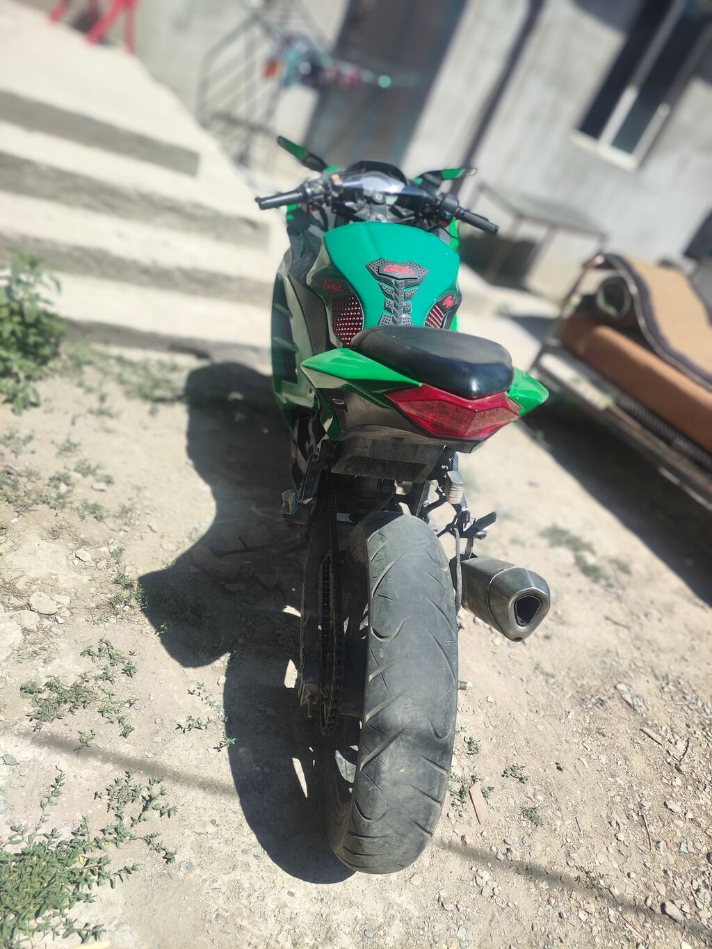 Спортбайк Kawasaki, 200 куб. см, Бензин, Взрослый, Б/у: фото 2