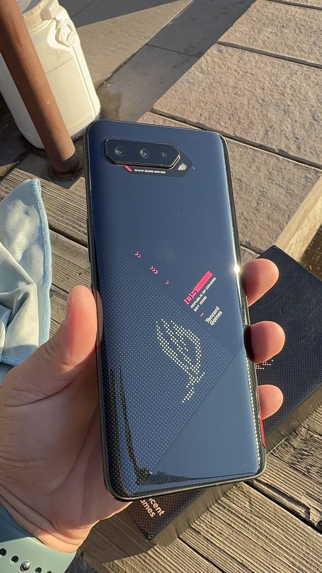 🔥 🍏 Rog Phone 5. 🧠Память:12 128гб.: 30000 Kgs Asus 