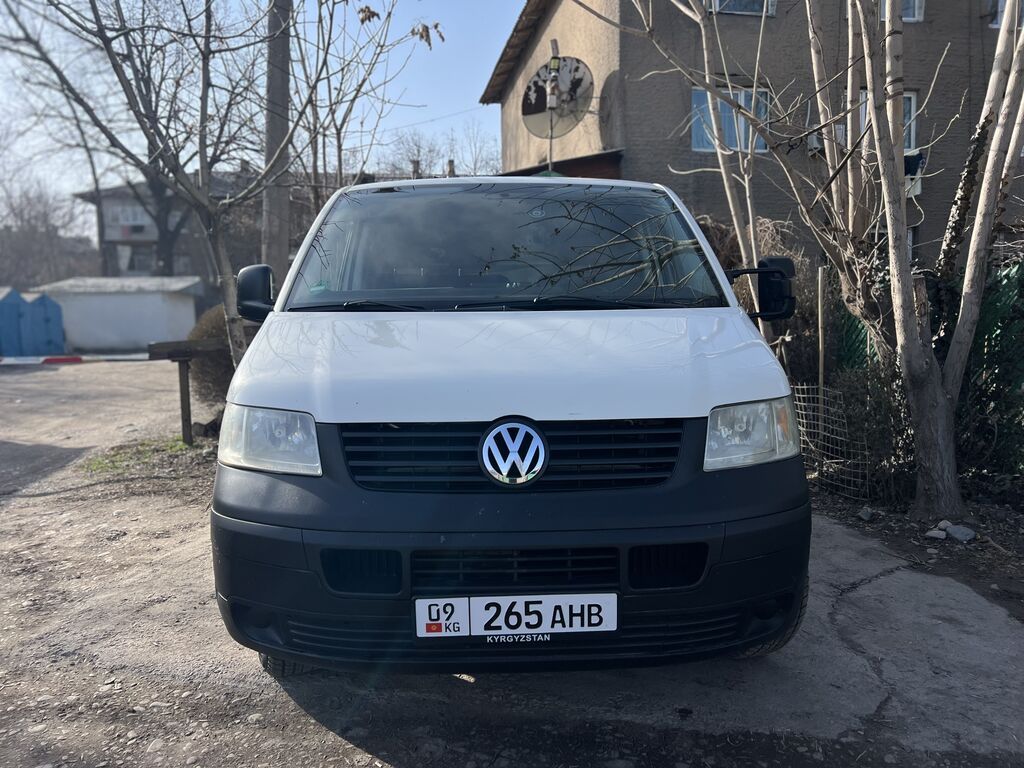 Volkswagen Transporter: 2007 г., 1.9 л, Механика, Дизель, Фургон: фото 3