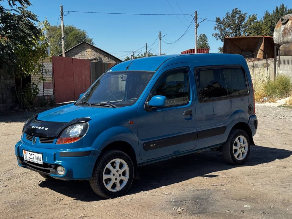 Renault Kangoo: 2004 г., 1.6 л, Механика, Бензин, Минивэн: фото 7