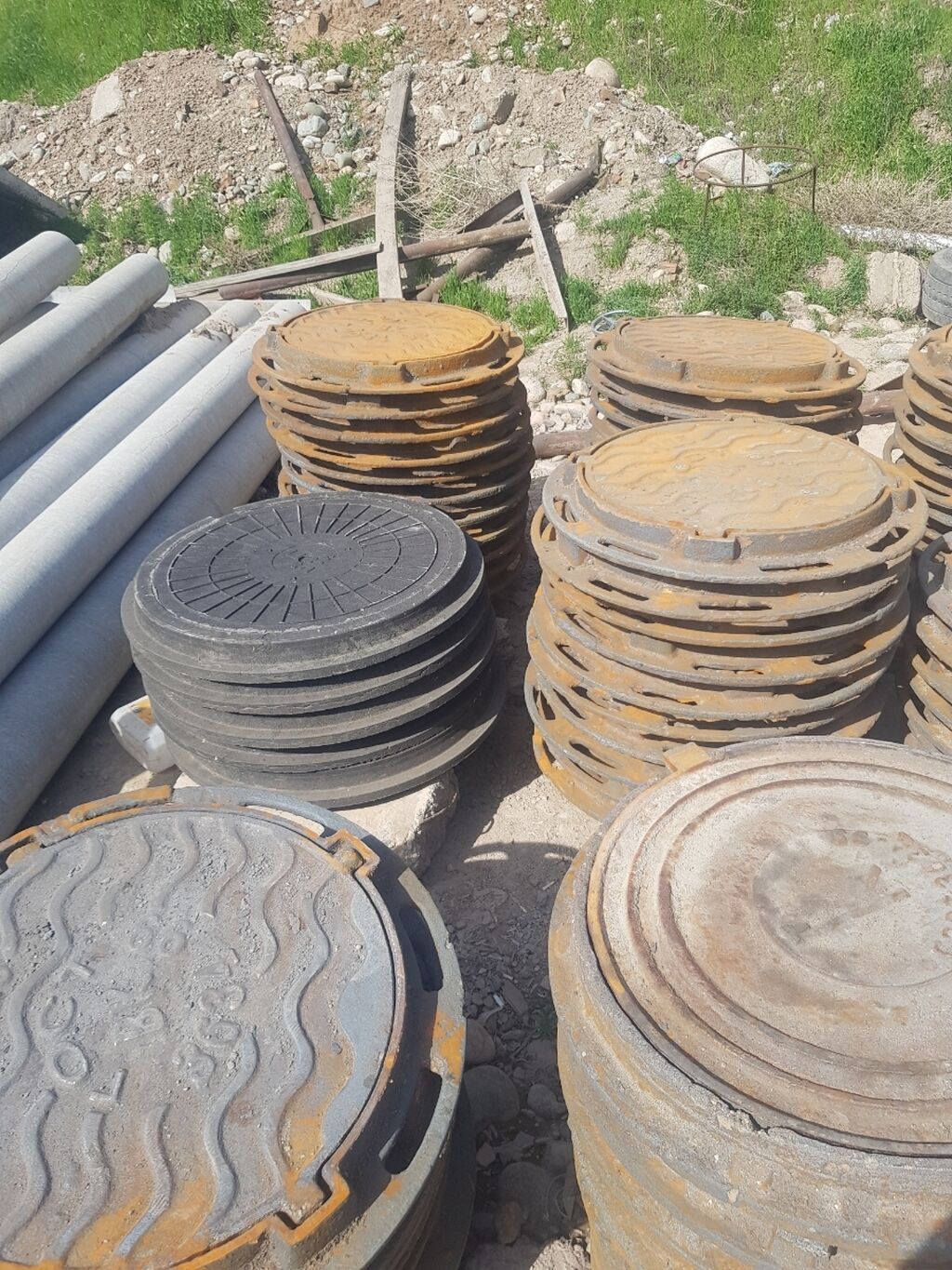 Люк пластиковый,канализационные люки, чугунный в наличии | Договорная ...