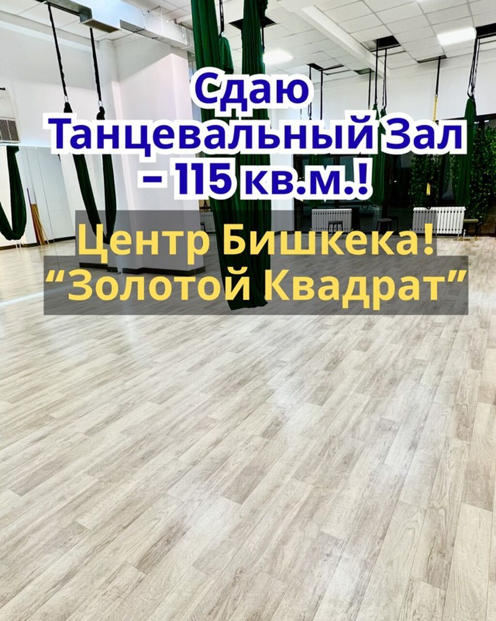 Танцевальный зал, 115 м², Действующий Бизнес