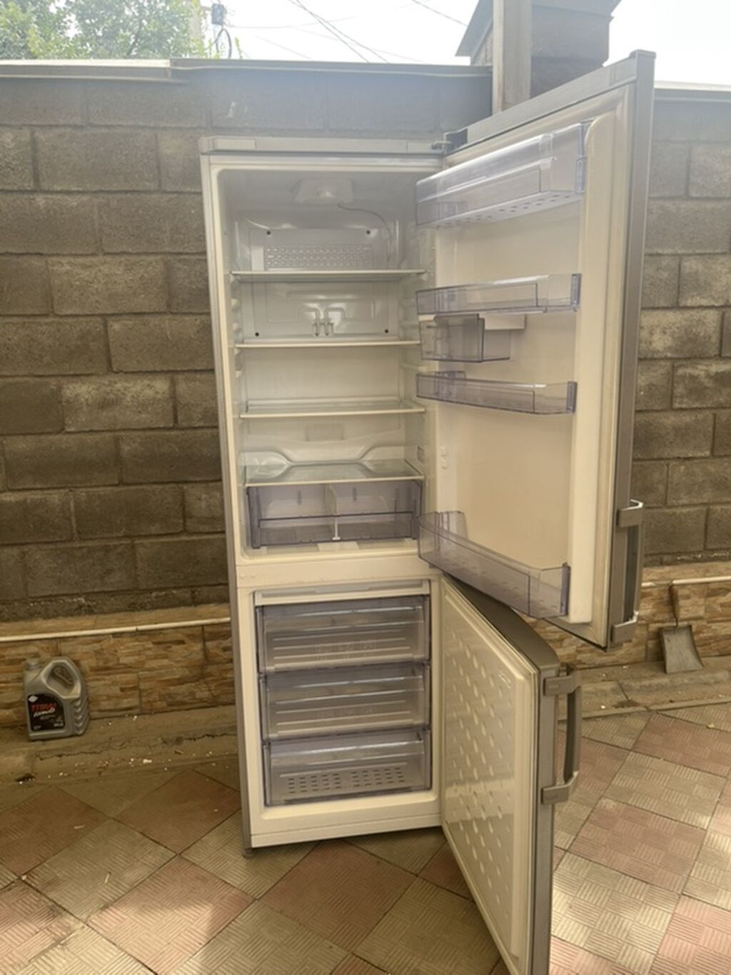 Холодильник Beko, двухкамерный, серебристый (нержавеющая: фото 2
