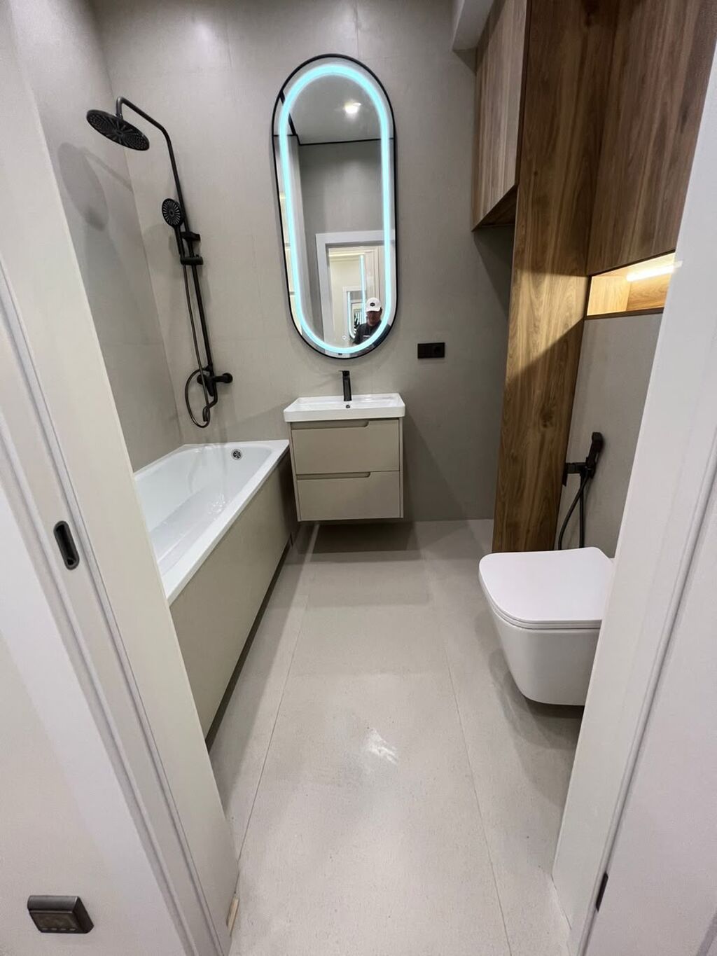 2 комнаты, 43 м², Кок-Жар мкр Элитка, 10 этаж, Евроремонт: фото 5