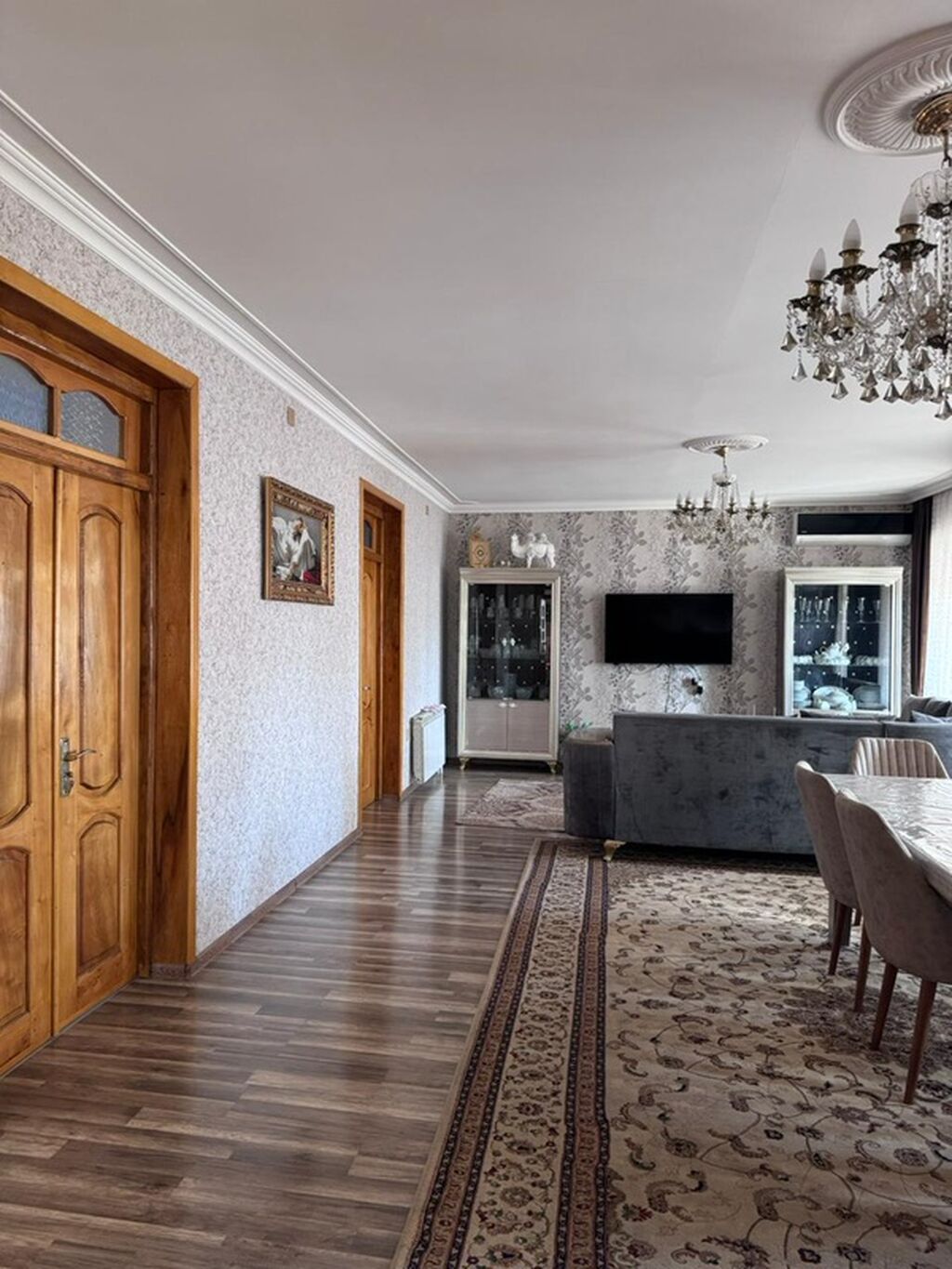 4 otaqlı, 195 kv. m, Kredit yoxdur, Yeni təmirli