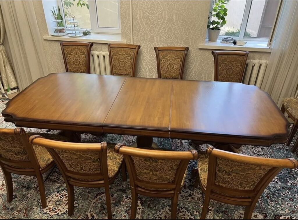Продается только СТОЛ из натурального дерева, раскрывается/собирается: фото 5