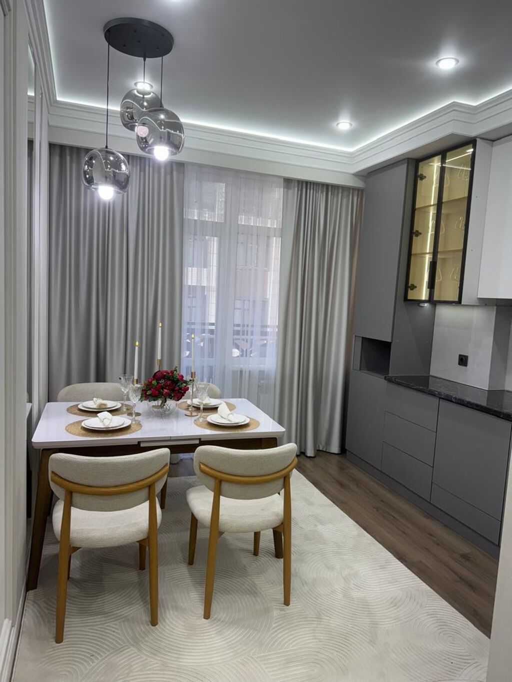 2 комнаты, 72 м², Элитка, 12 этаж, Дизайнерский ремонт — фото 8