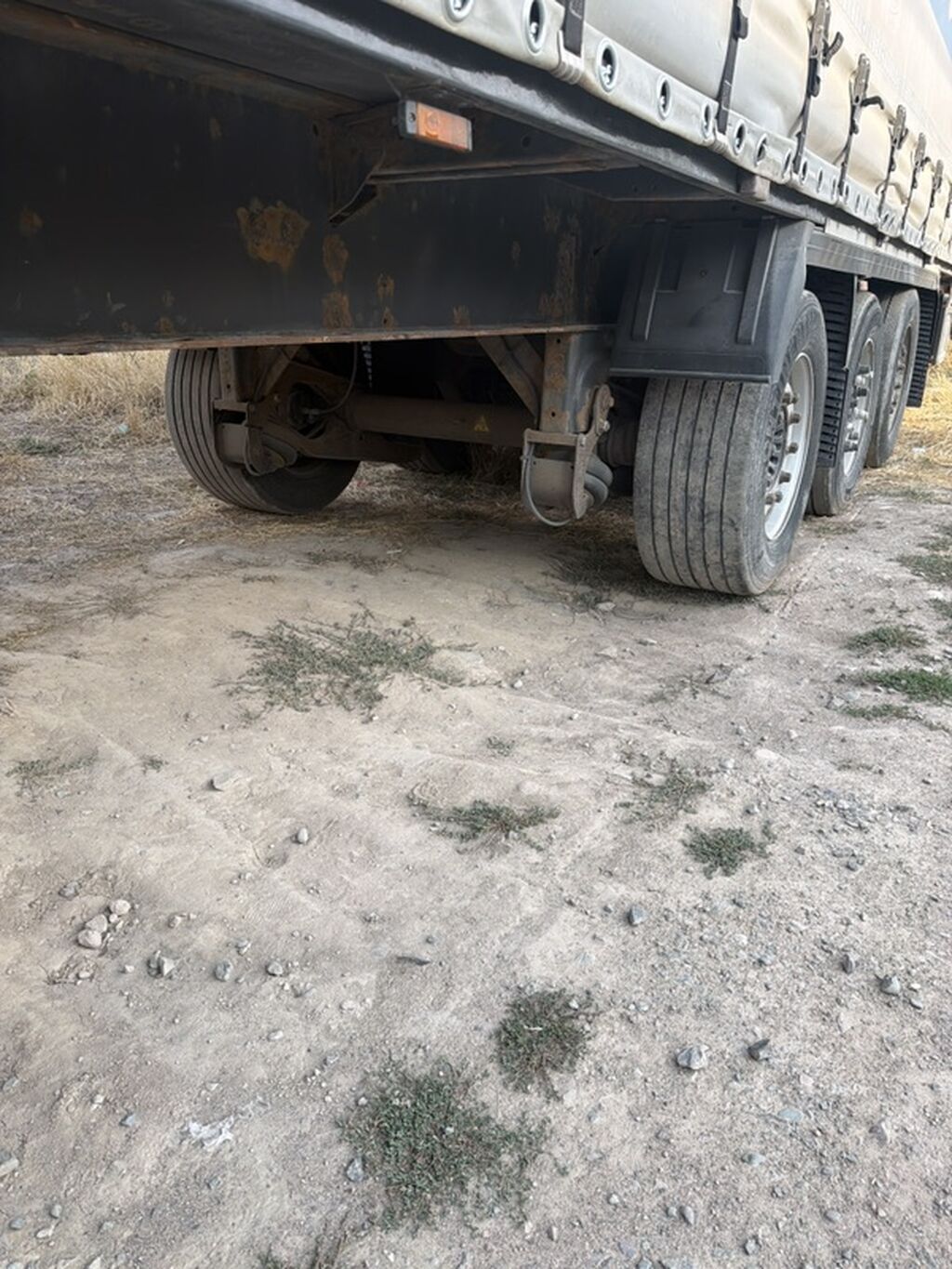 Тентованный полуприцеп-шторка Albers LOGISTIK, трехосный. Основные: фото 6