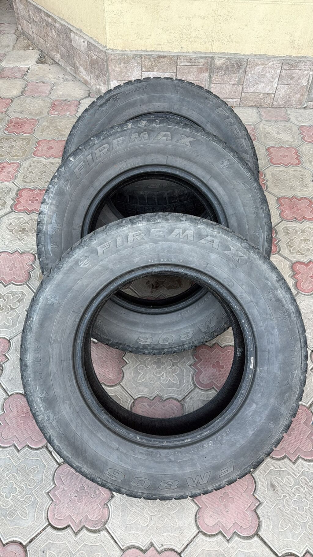 Шины 265 / 65 / R 17, Зима, Б/у, Комплект, Легковые, Firemax: фото 3