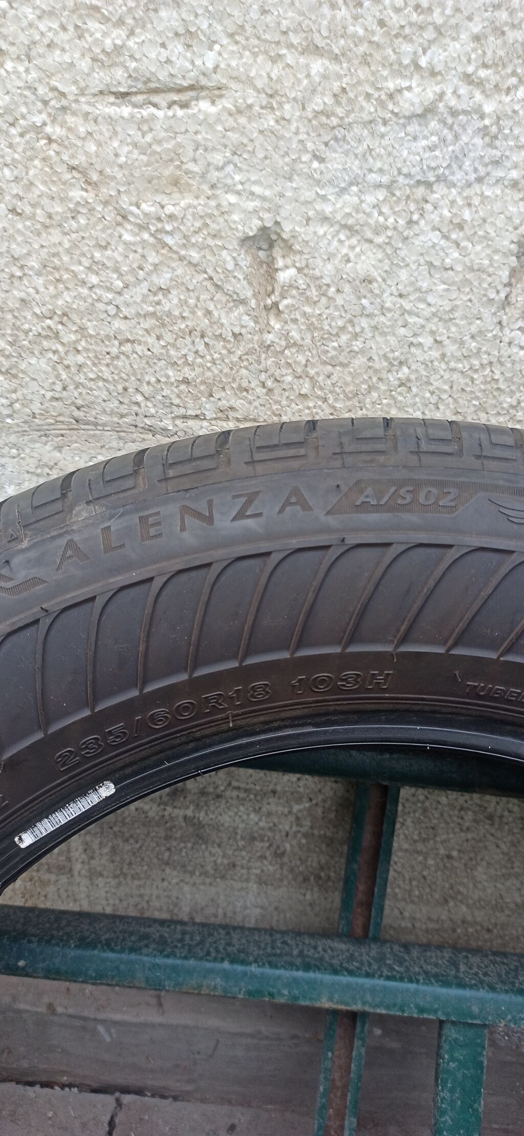 Шины Bridgestone Alenza 235/60 R18, 3 шт.: фото 8