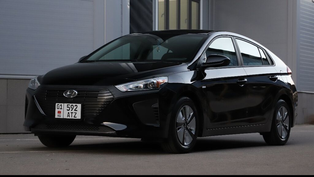 Hyundai Ioniq Hybrid 2019, 1.6 л, черный: фото 3
