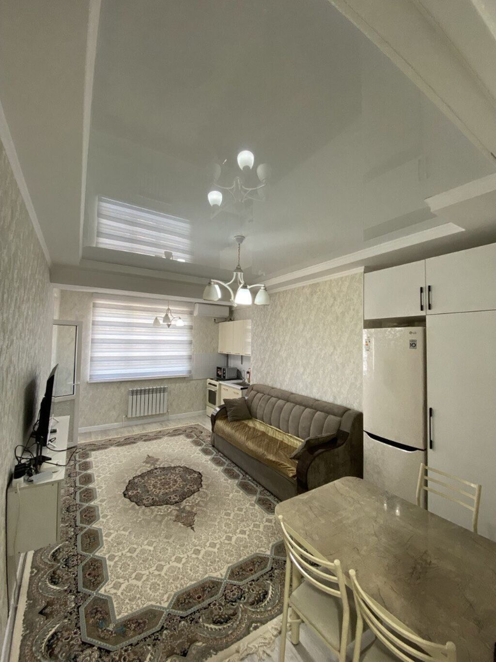 1 комната, 48 м², Элитка, Аламедин-1 мкр Элитка, 9 этаж, Евроремонт: фото 5