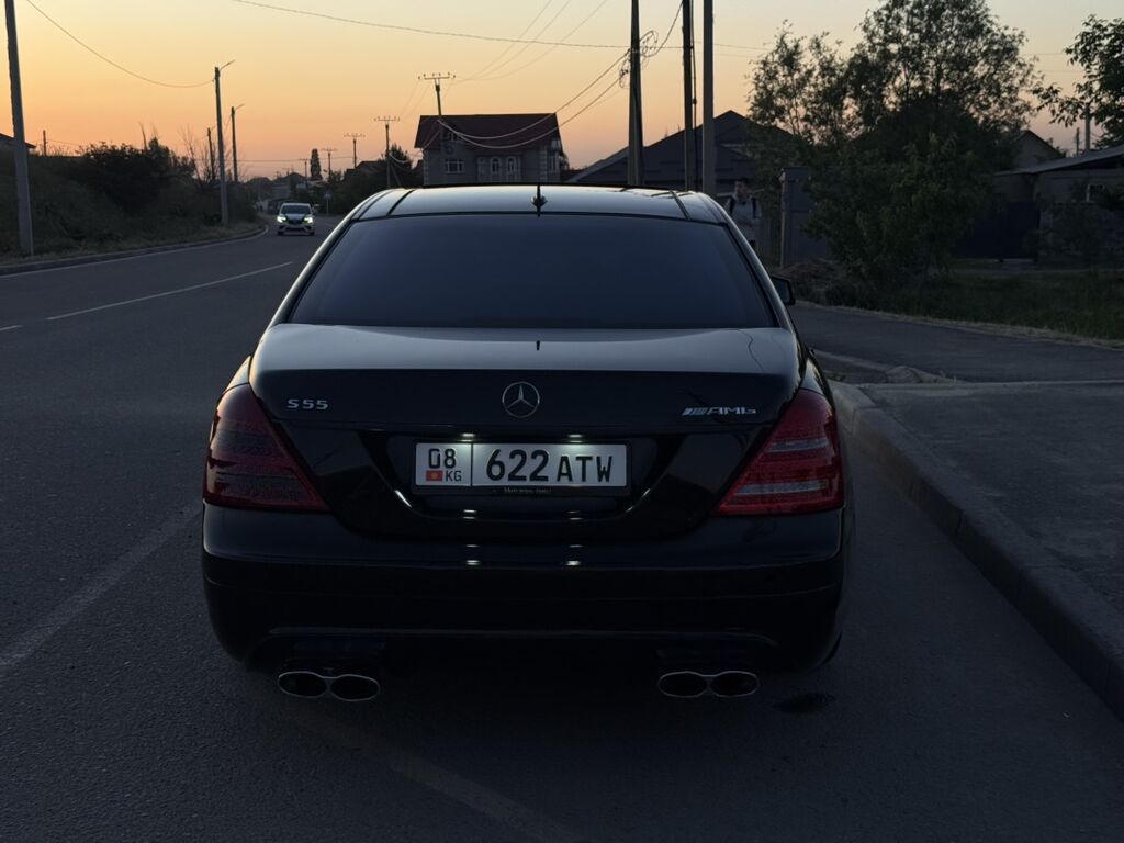 Mercedes-Benz S-Class: 2007 г., 5.5 л, Автомат, Бензин, Седан: фото 2