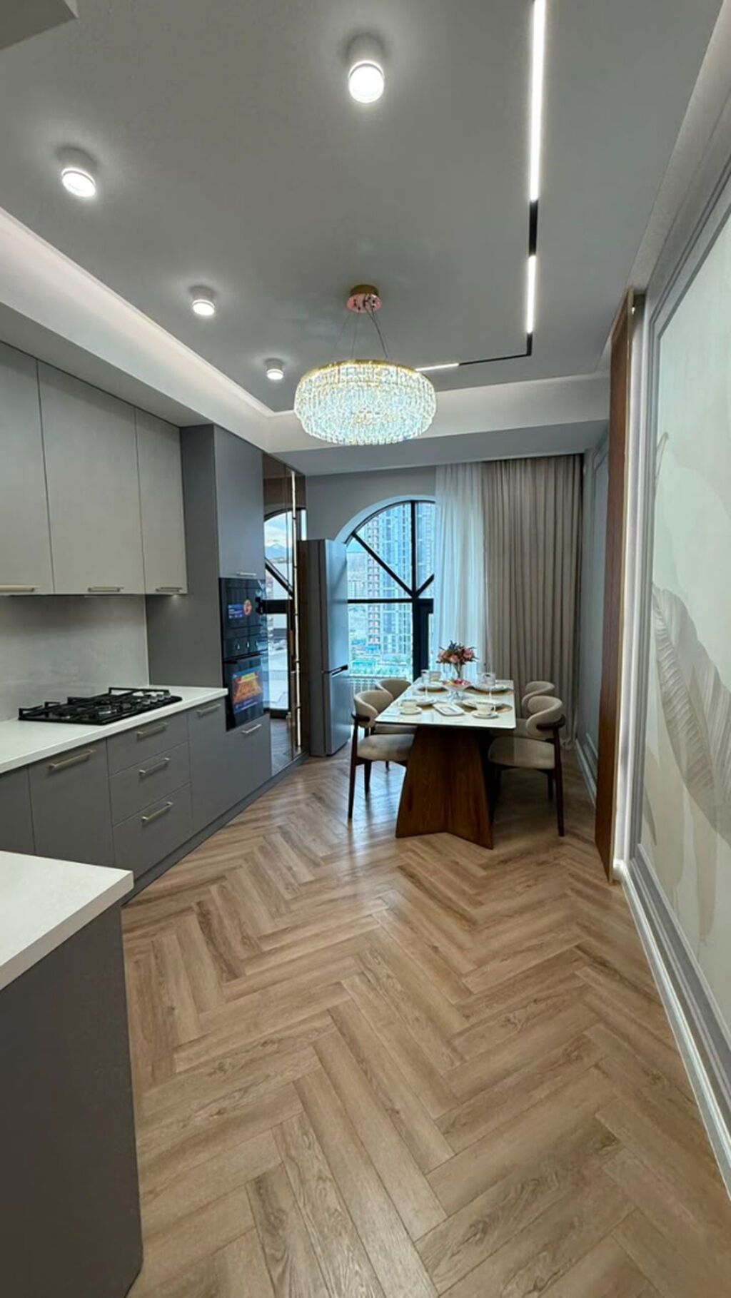3 комнаты, 96 м², Асанбай мкр Элитка, 10 этаж, Дизайнерский ремонт: фото 6