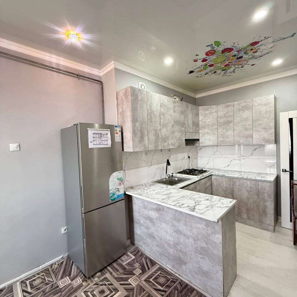 2 комнаты, 60 м², Кара-Жыгач ж/м Элитка, 9 этаж, Дизайнерский ремонт: фото 1
