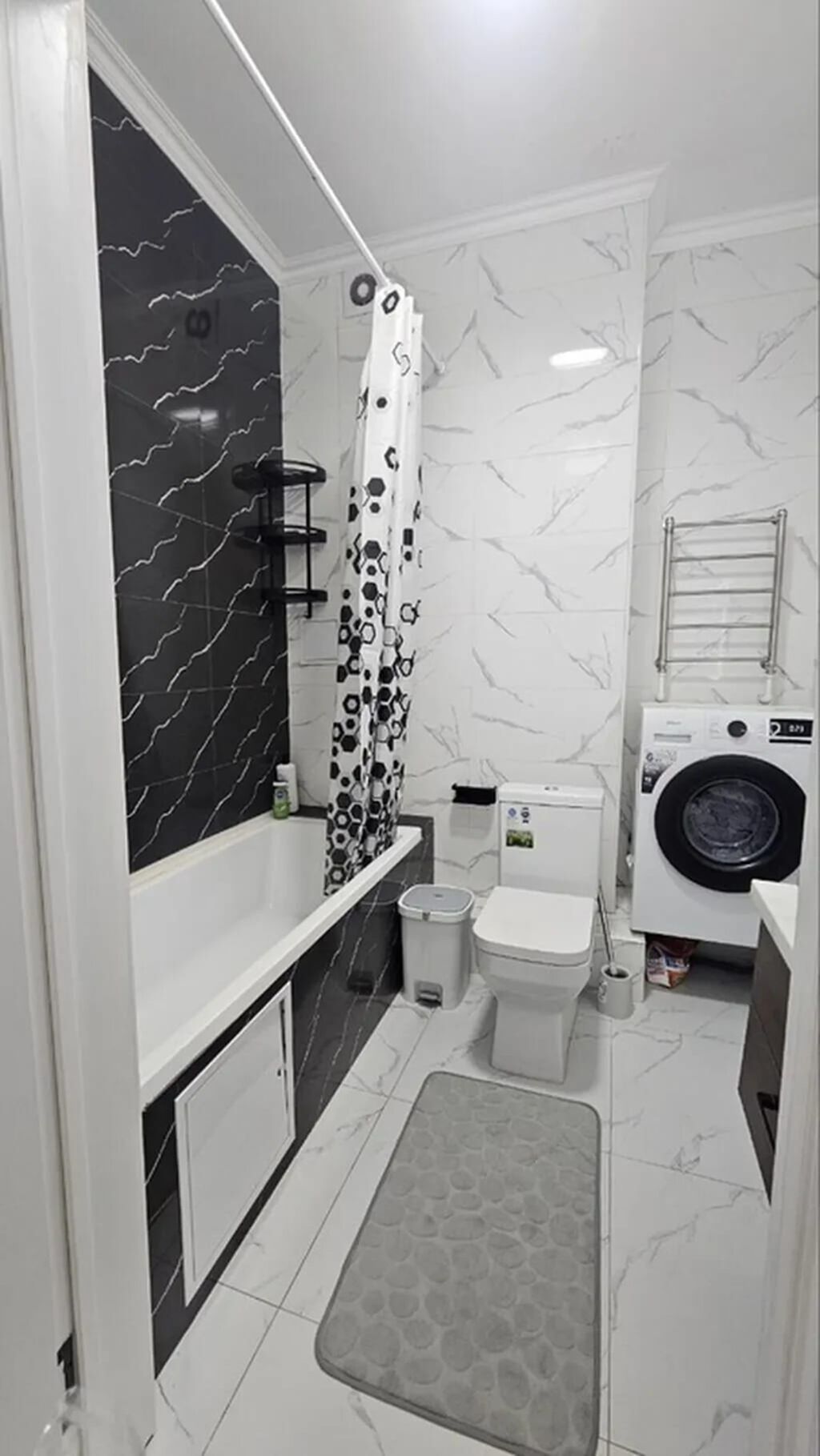1 комната, 33 м², Ала-Арча ж/м 18 этаж, Евроремонт: фото 5