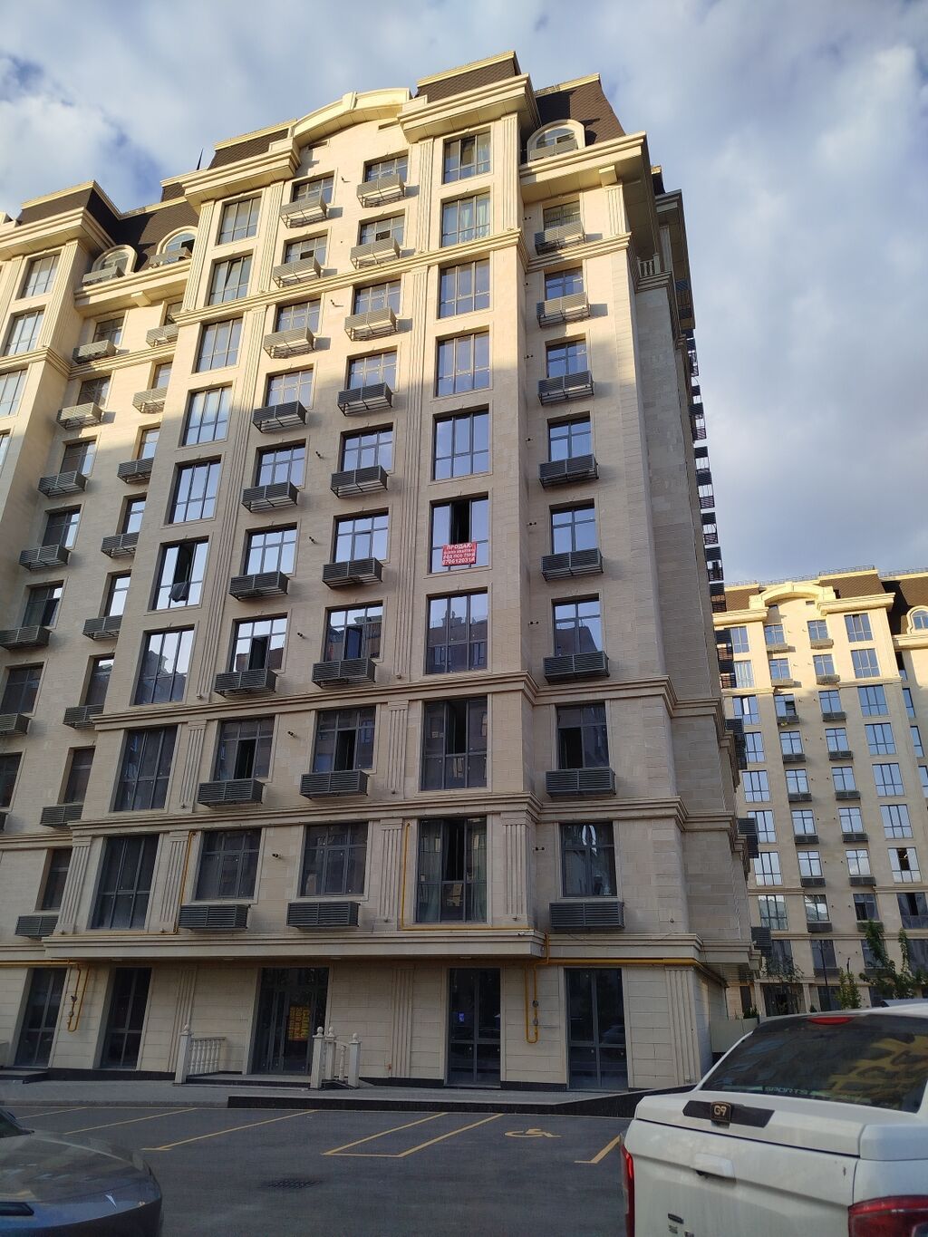 2 комнаты, 75 м², Асанбай мкр 5 этаж, ПСО (под самоотделку): фото 1