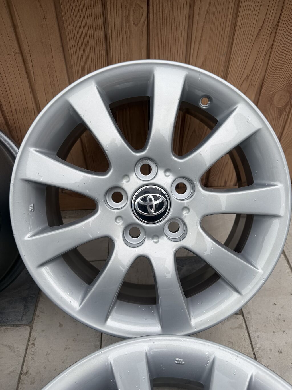Литые Диски R 16 Toyota, Комплект, отверстий - 5, Б/у: фото 3