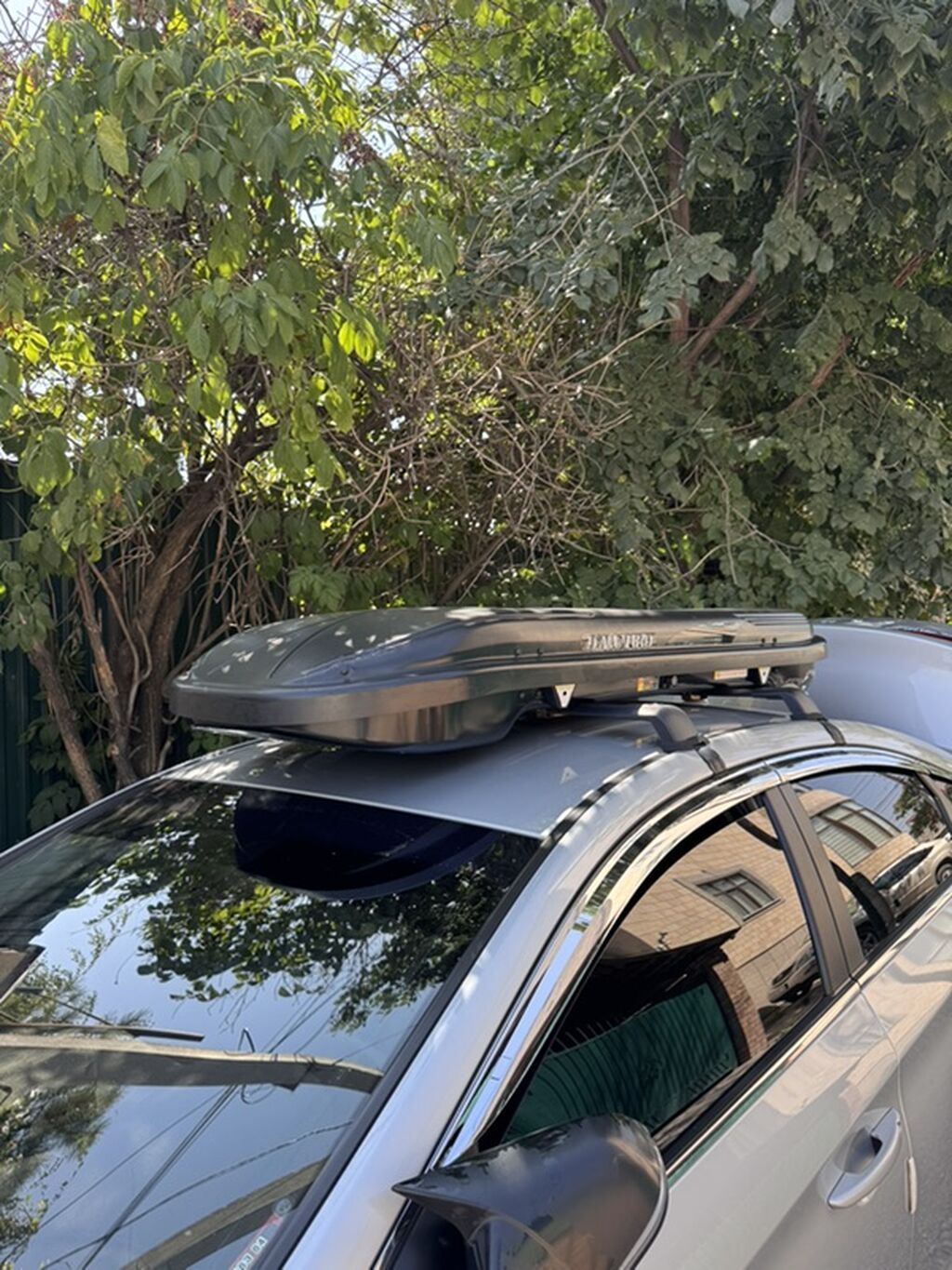 Автобокс на крышу автомобиля TERZO (by PIAA), черный - Тип: багажный: фото 5