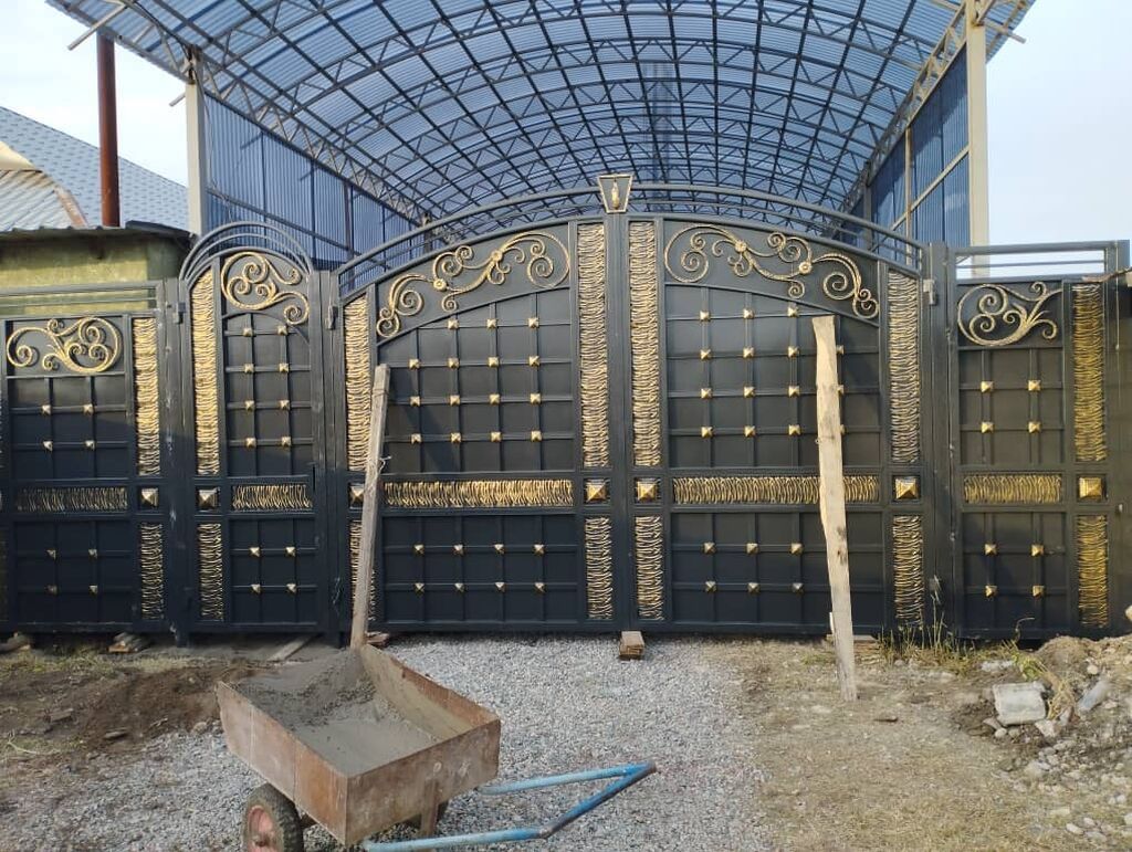 Стальные, Автоматические, Длина: 5 м, BFT, Подвесная конструкция, Для частного дома, С калиткой, Оптом, Новый, Бесплатная установка: фото 2