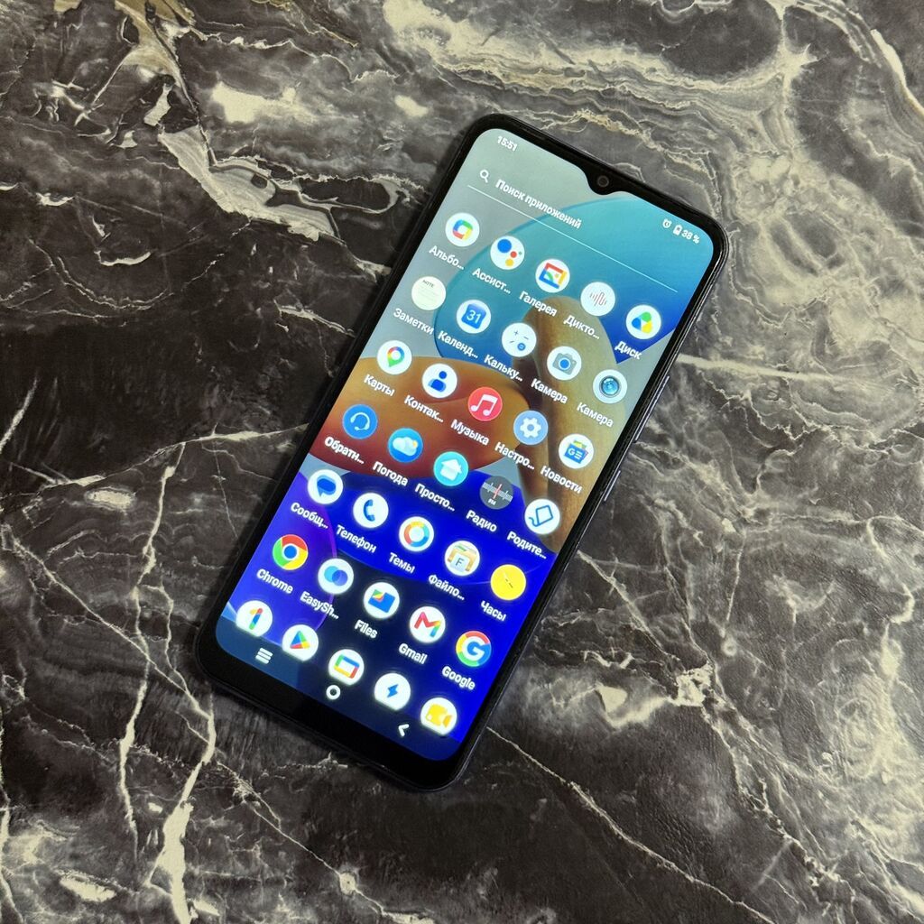 Vivo Y02, Б/у, 32 ГБ, цвет - Синий, 2 SIM: фото 3
